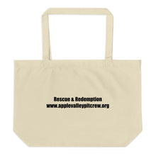 Load image into Gallery viewer, Poly Pit Large organic tote bag