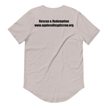 Load image into Gallery viewer, Here For The Pitties Men's Curved Hem T-Shirt