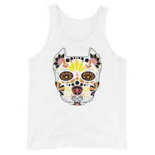 Load image into Gallery viewer, Sugar Skull Unisex Tank Top