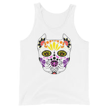 Load image into Gallery viewer, Sugar Skull Unisex Tank Top