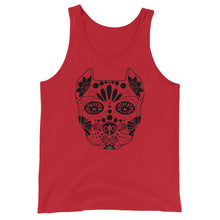 Load image into Gallery viewer, Sugar Skull Unisex Tank Top