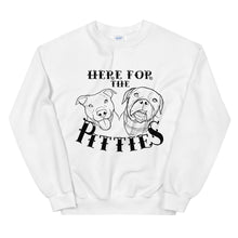 Load image into Gallery viewer, Here For The Pitties Unisex Sweatshirt