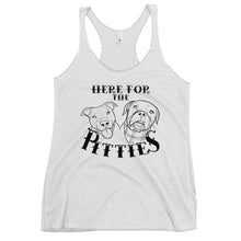 Load image into Gallery viewer, Here For The Pitties Women's Racerback Tank
