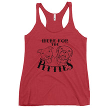 Load image into Gallery viewer, Here For The Pitties Women's Racerback Tank