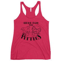 Load image into Gallery viewer, Here For The Pitties Women's Racerback Tank