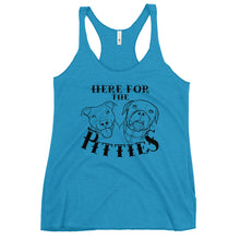 Load image into Gallery viewer, Here For The Pitties Women's Racerback Tank