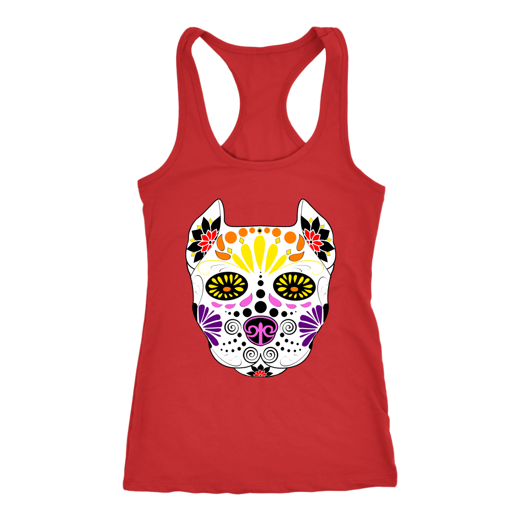 Sugar Skull Racerback Tank