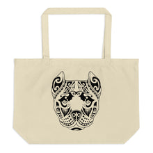 Load image into Gallery viewer, Poly Pit Large organic tote bag
