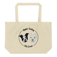 Load image into Gallery viewer, AVPC Logo Large organic tote bag