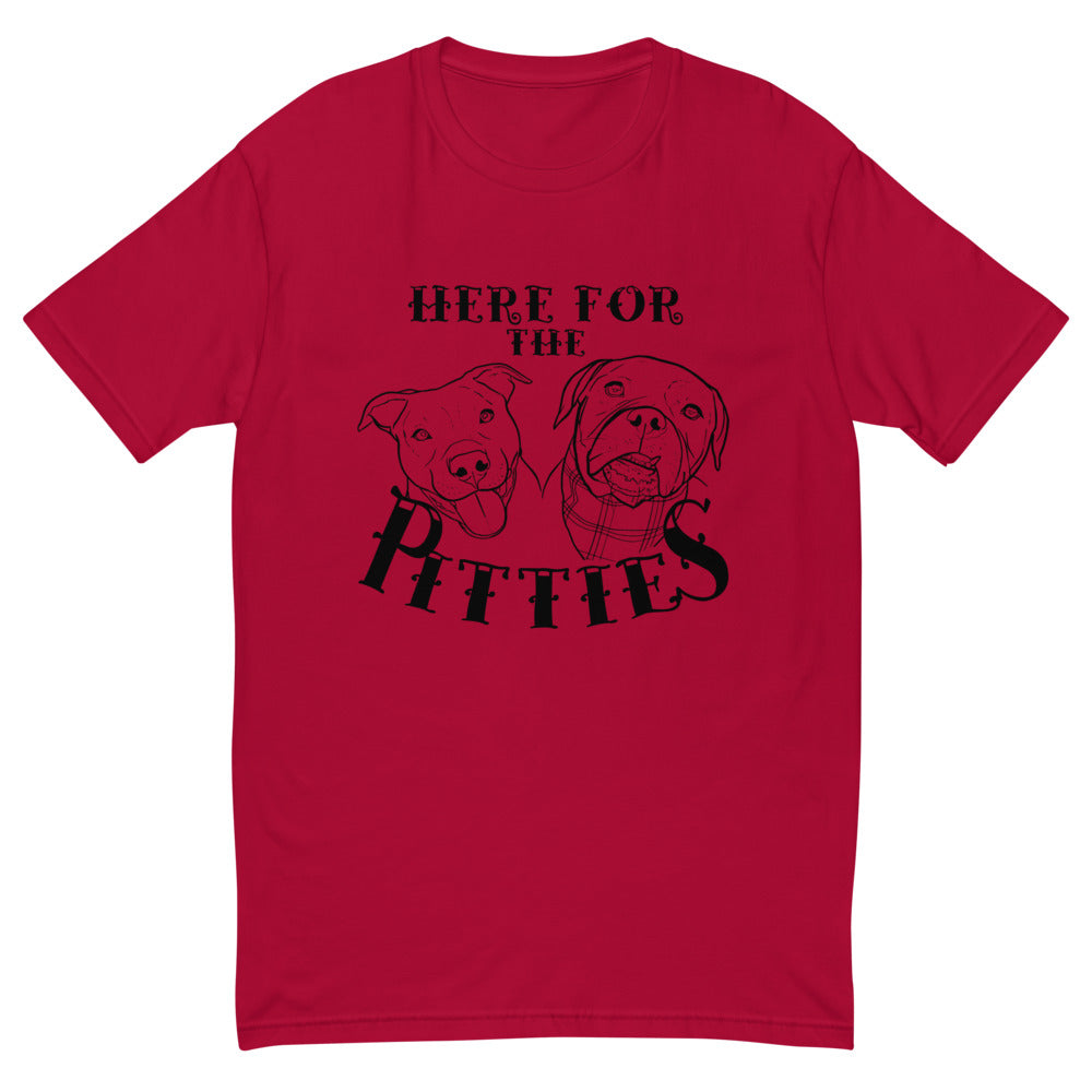 Here For The Pitties Short Sleeve T-shirt