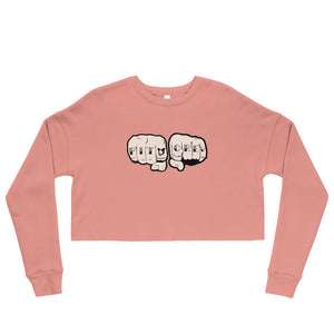 Pit Crew Crop Sweatshirt