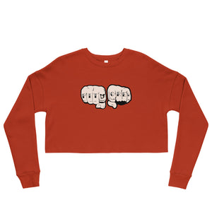 Pit Crew Crop Sweatshirt