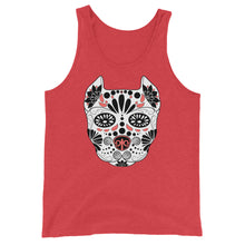 Load image into Gallery viewer, Sugar Skull Unisex Tank Top