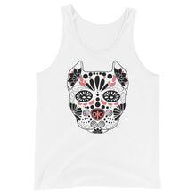 Load image into Gallery viewer, Sugar Skull Unisex Tank Top