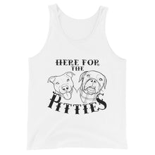 Load image into Gallery viewer, Here For The Pitties Unisex Tank Top