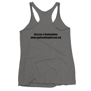 Here For The Pitties Women's Racerback Tank
